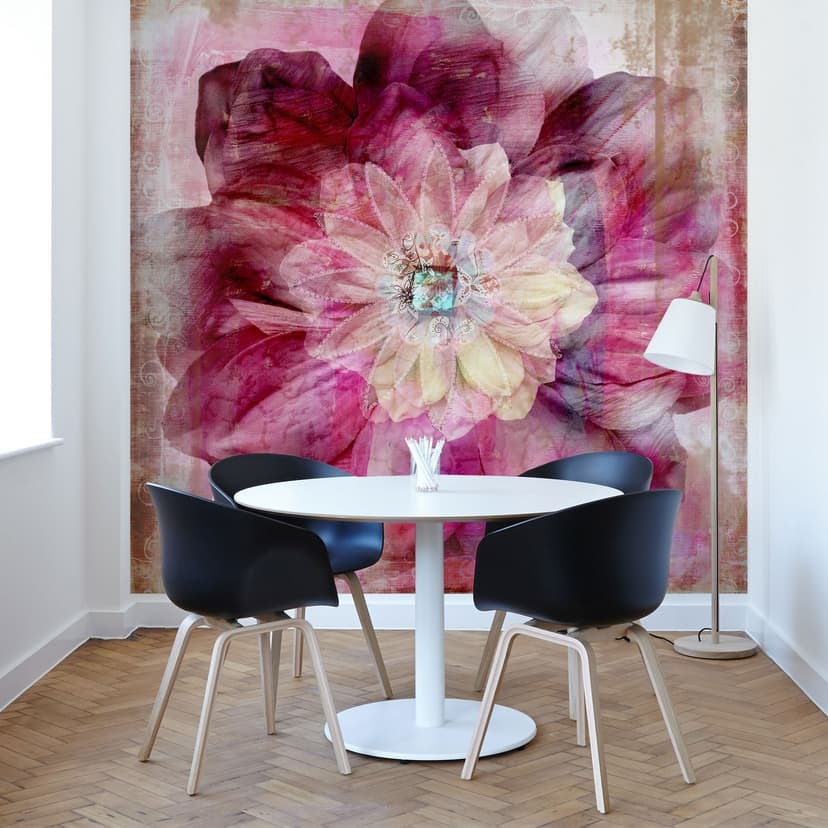 Fotomurale Peonia rosa