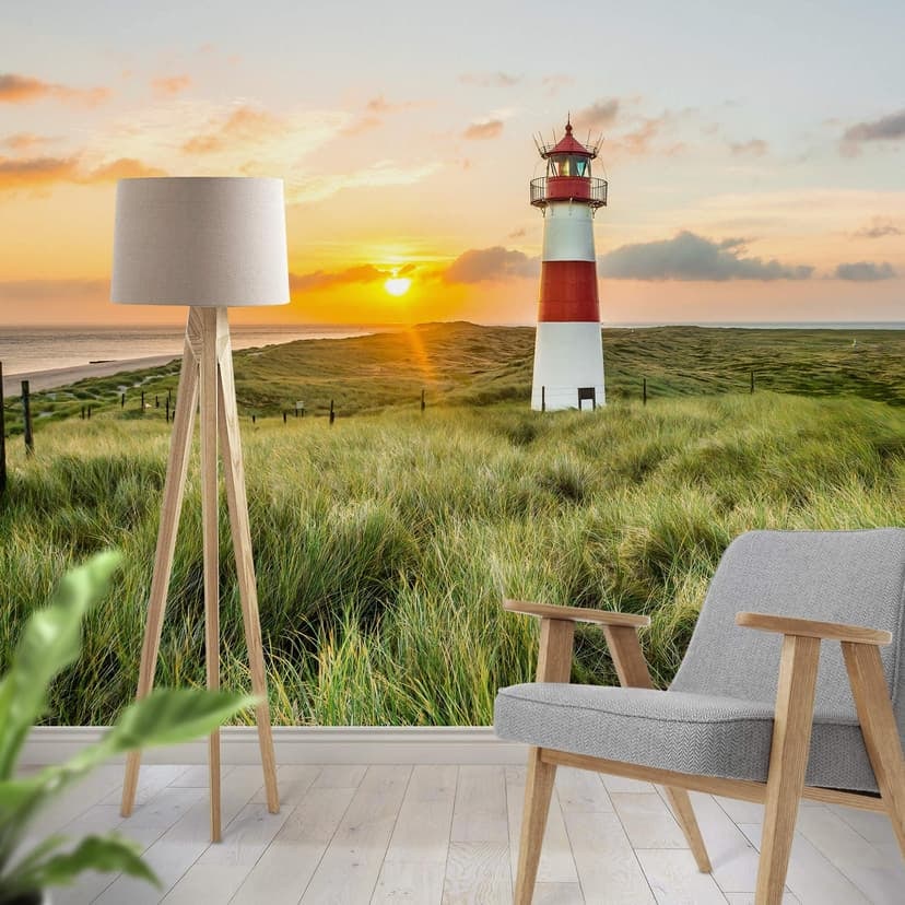 Fotomurale – Faro sull’isola di Sylt