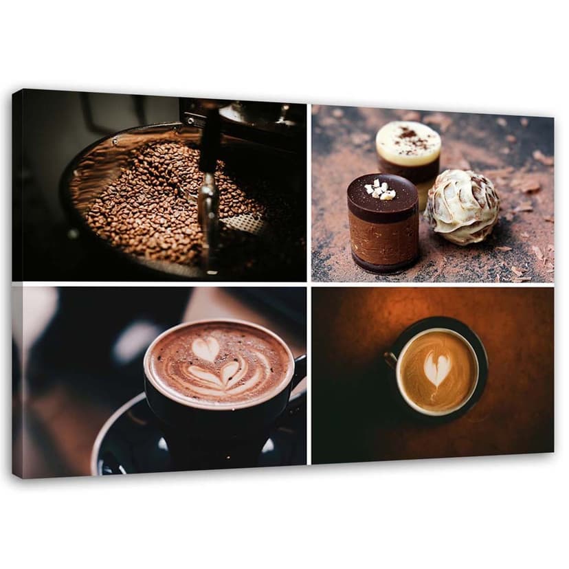 Stampe su tela, Caffè e caramelle