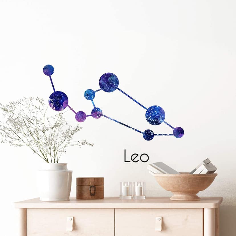 Adesivo murale zodiaco Leo - Leone