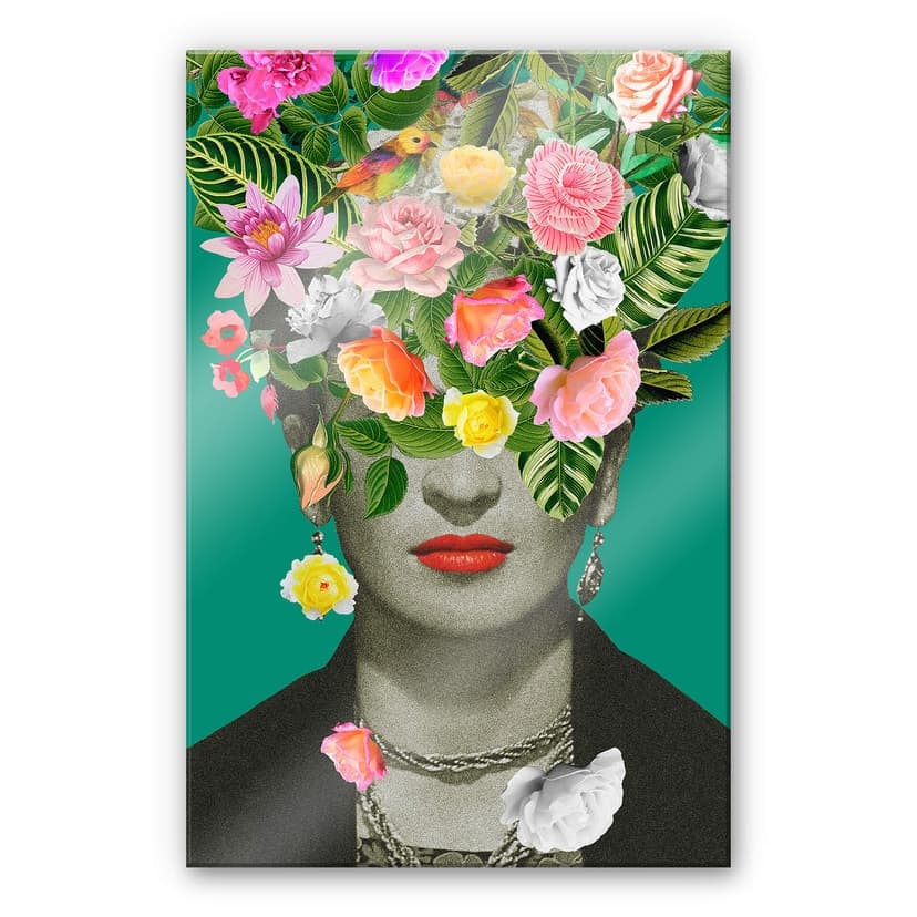 Stampa su vetro acrilico Frida Floral Studio - Frida Floral
