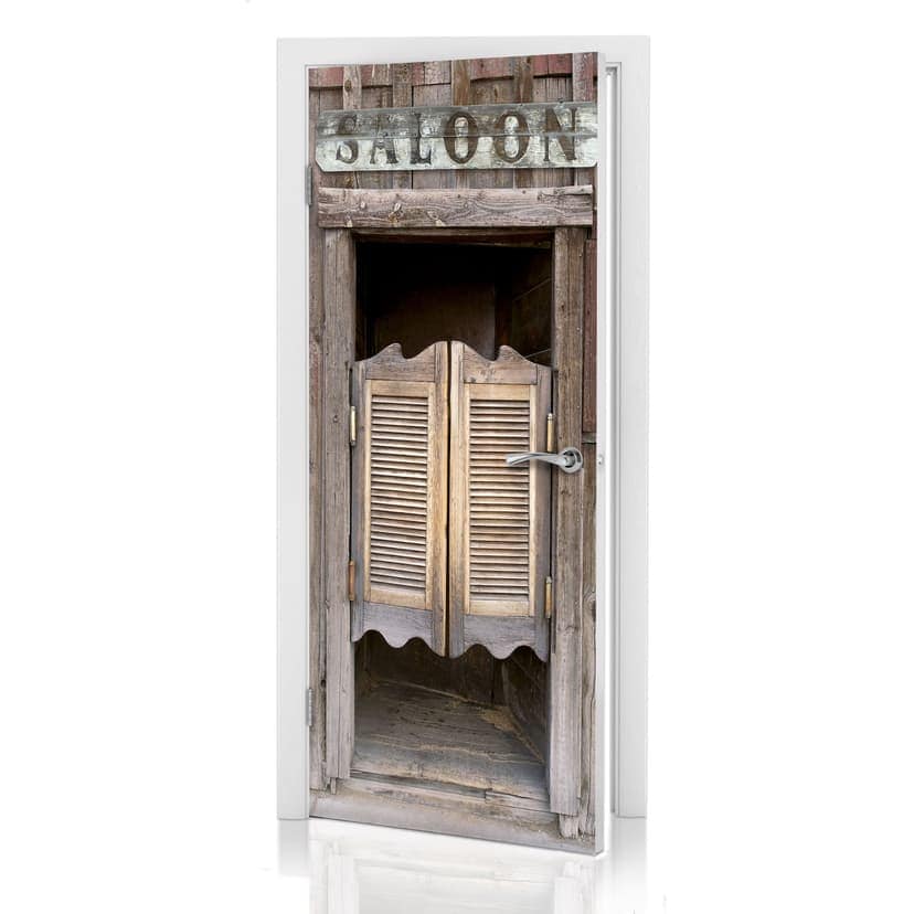 Adesivi per porte - Saloon