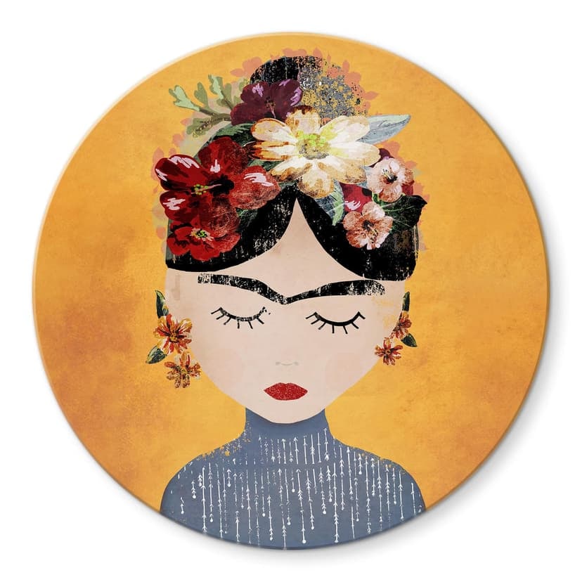 Stampa su vetro Treechild - Frida