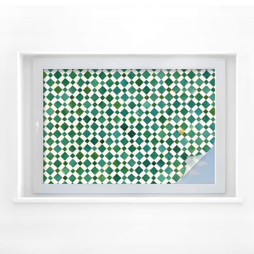 Pellicola adesiva per vetri - mosaico 02