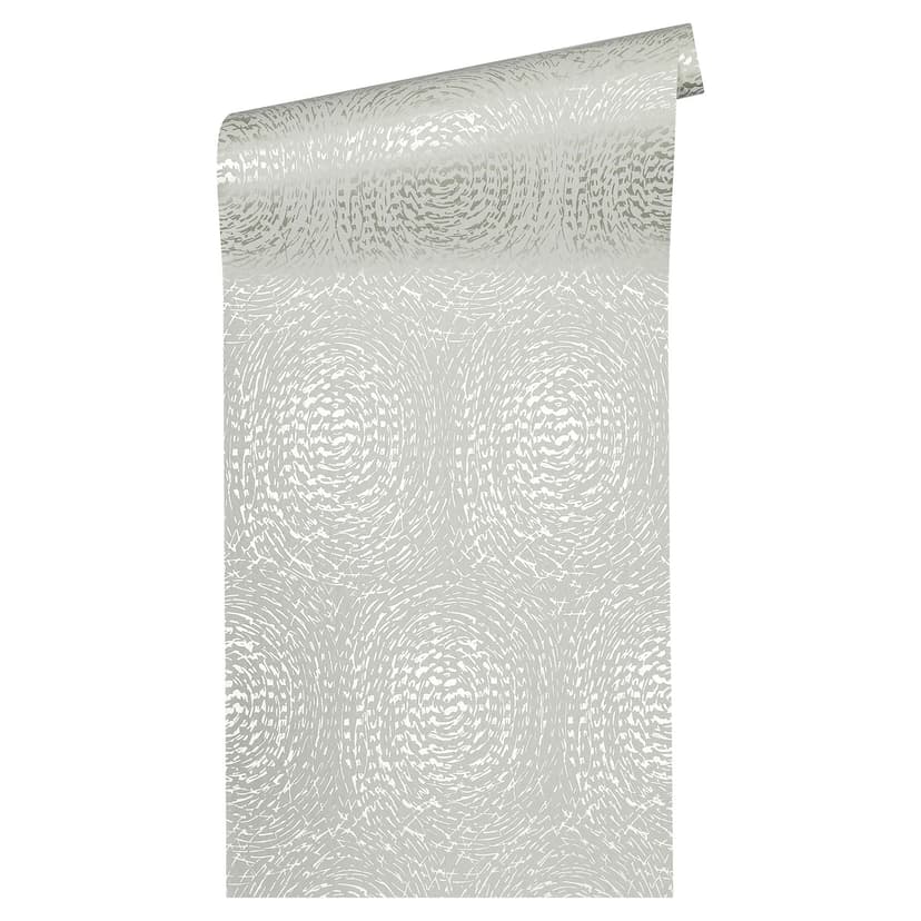 Carta da parati Alpha - Cerchi metallic