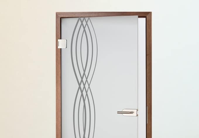 Adesivi per porte - Onde