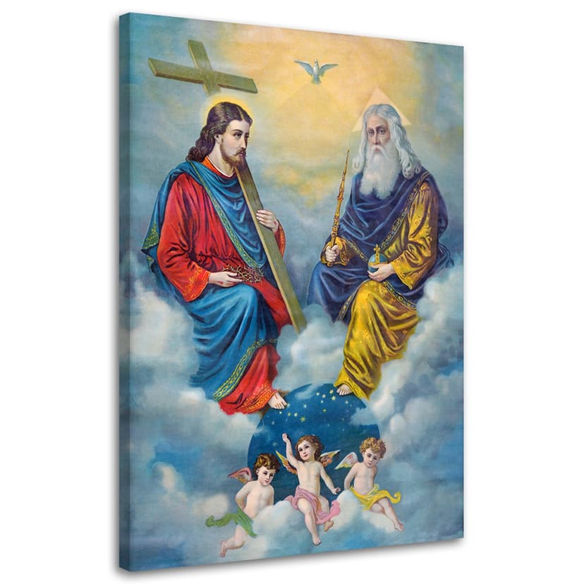 Stampe su tela, La Santissima Trinità