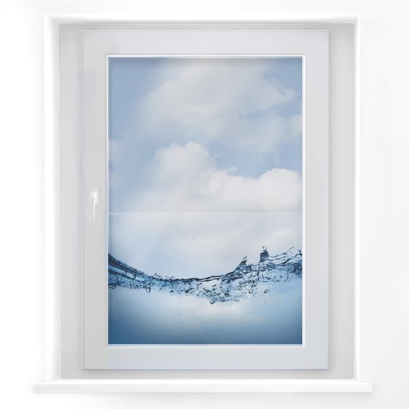 Adesivo per finestra -Flusso d'acqua