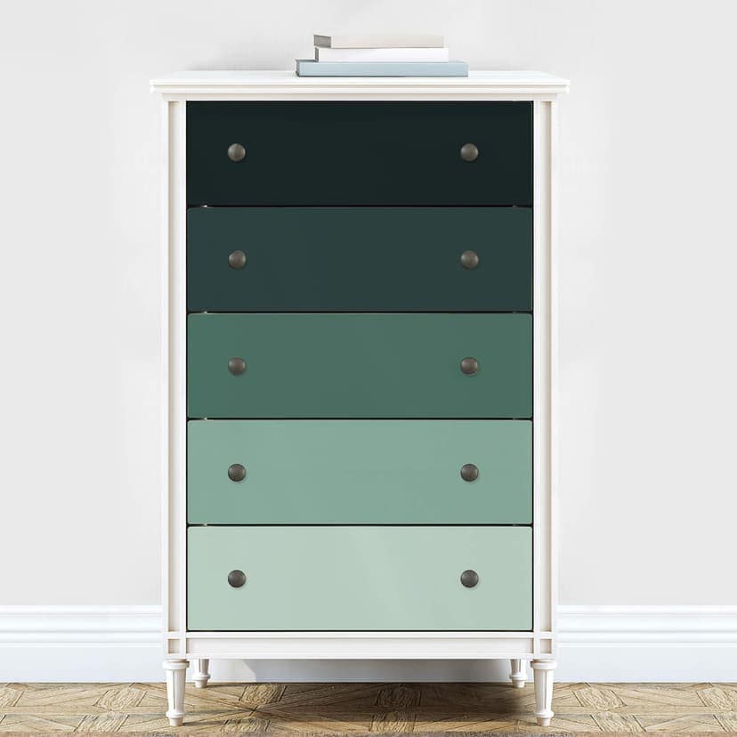 Pellicole per mobili, pellicole decorative - cancellabili - colore sfumato menta