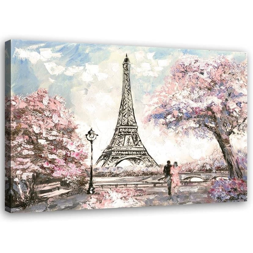 Stampe su tela, Torre Eiffel Parigi dipinta