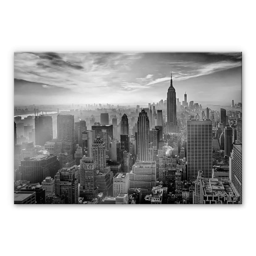 Stampa su vetro acrilico Schilbe - Hazy Gotham