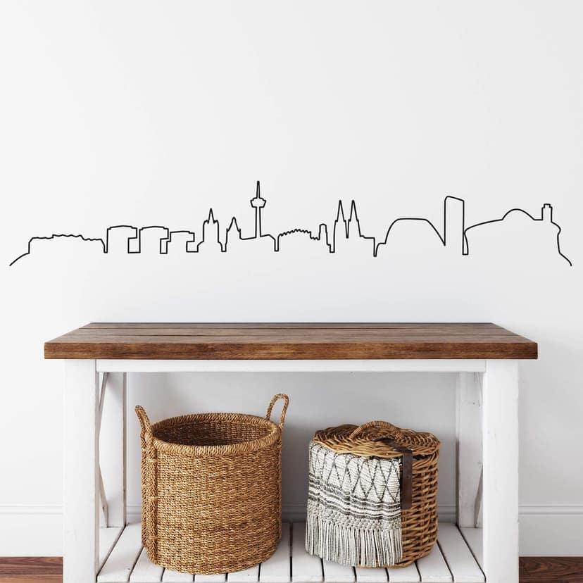 Adesivo murale - Colonia Skyline