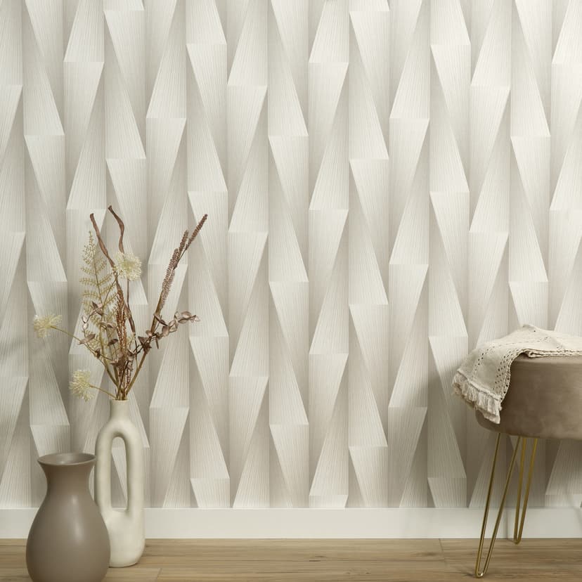 Guido Maria Kretschmer carta da parati grafica Shift Fashion for Walls 5 light taupe