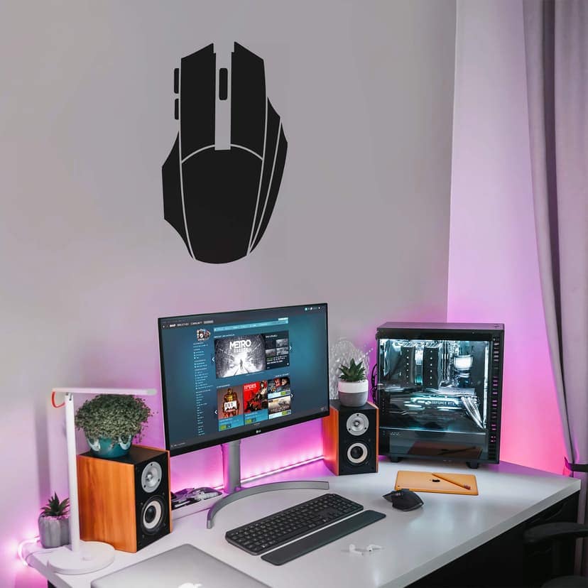 Adesivo murale Gaming Maus