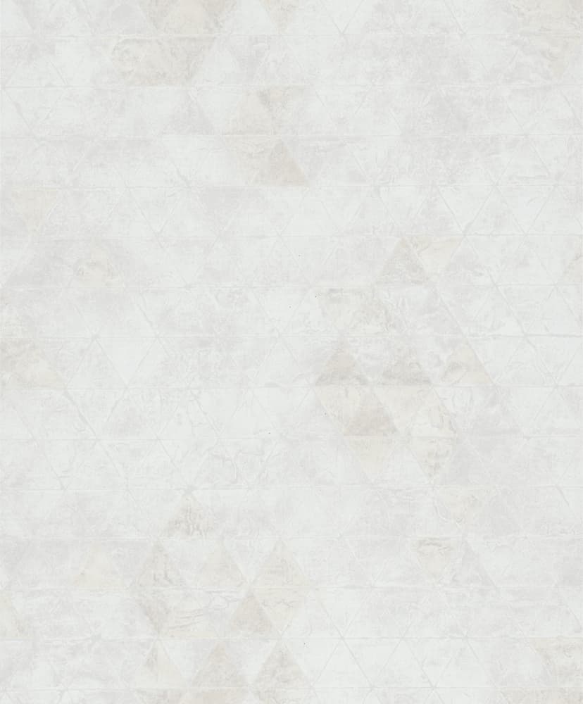 Carta da parati grafica, rivestimento murale in tessuto non tessuto Novamur Kylie bianco, grigio