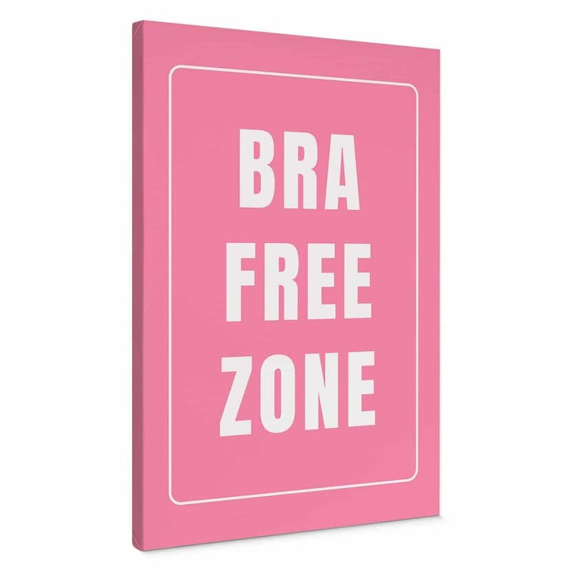 Stampe su tela Bra Free Zone - Fritsch
