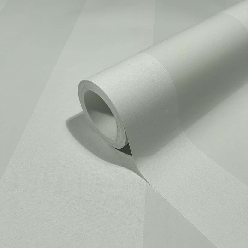 Carta da parati in tessuto non tessuto a blocchi a righe moderne in verde