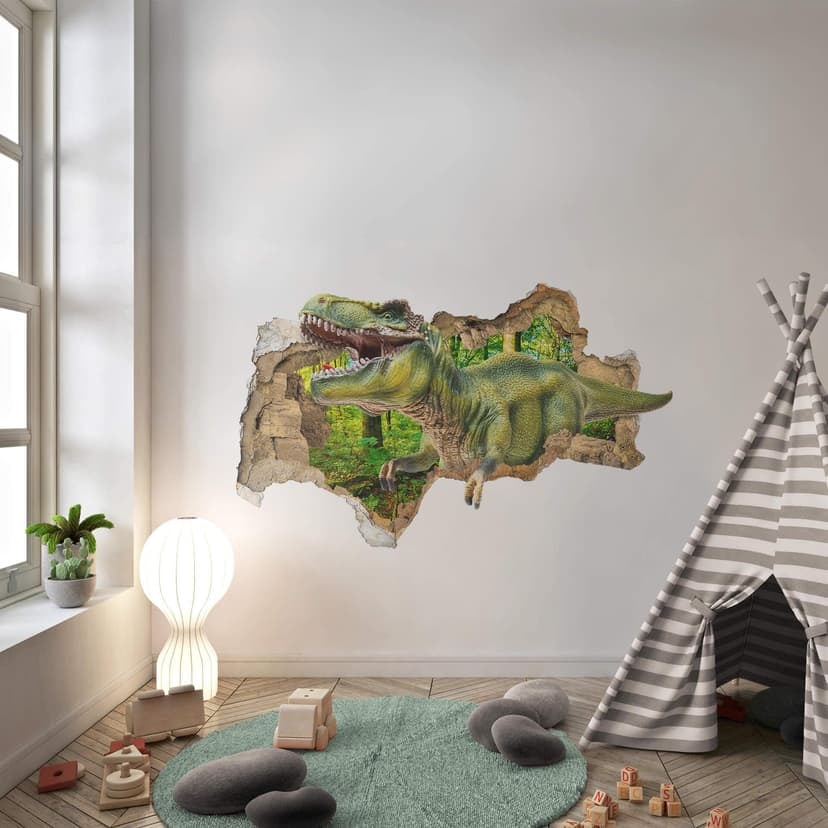 Adesivo murale 3D - T-Rex