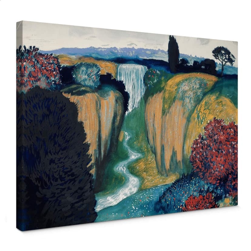 Stuck - Paesaggio con cascata