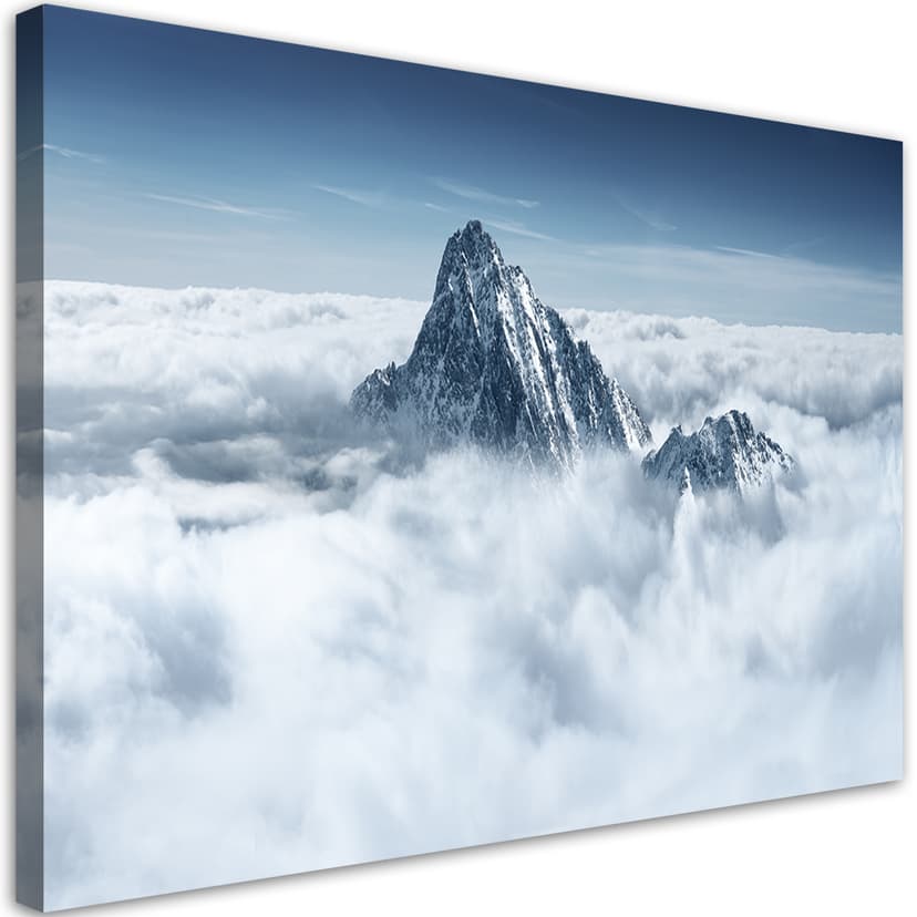Stampe su tela, Alpi sopra le nuvole