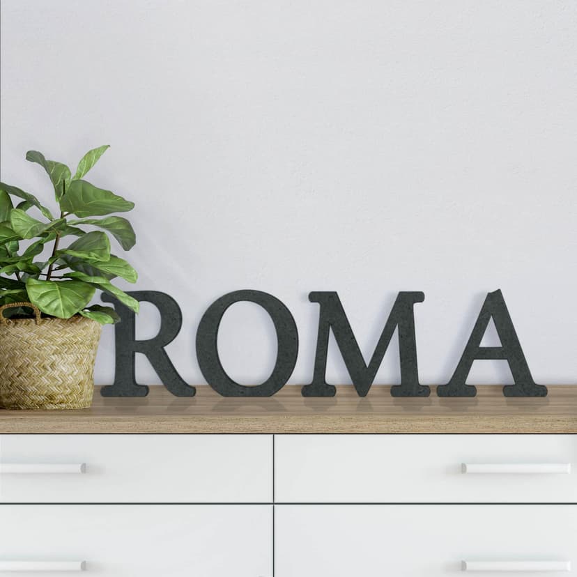 Scritta in MDF - Roma