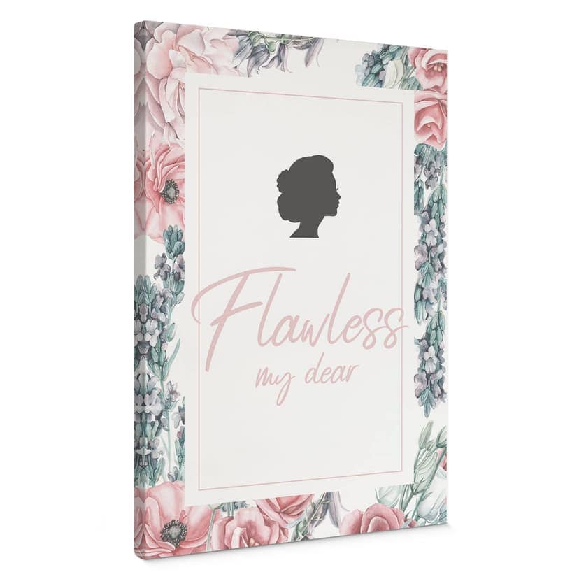 Stampa su tela Flawless my dear - ispirato a Bridgerton