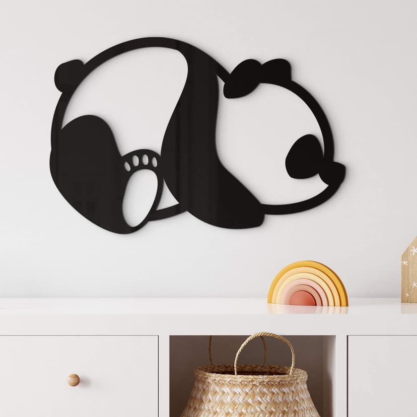 Decoro in acrilico Panda