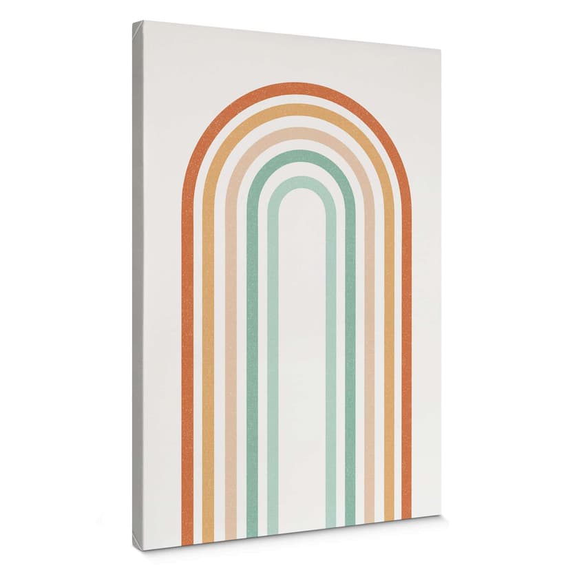 Stampa su tela Boho Rainbow