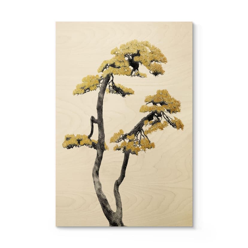 Stampa su legno Amini - Bonsai