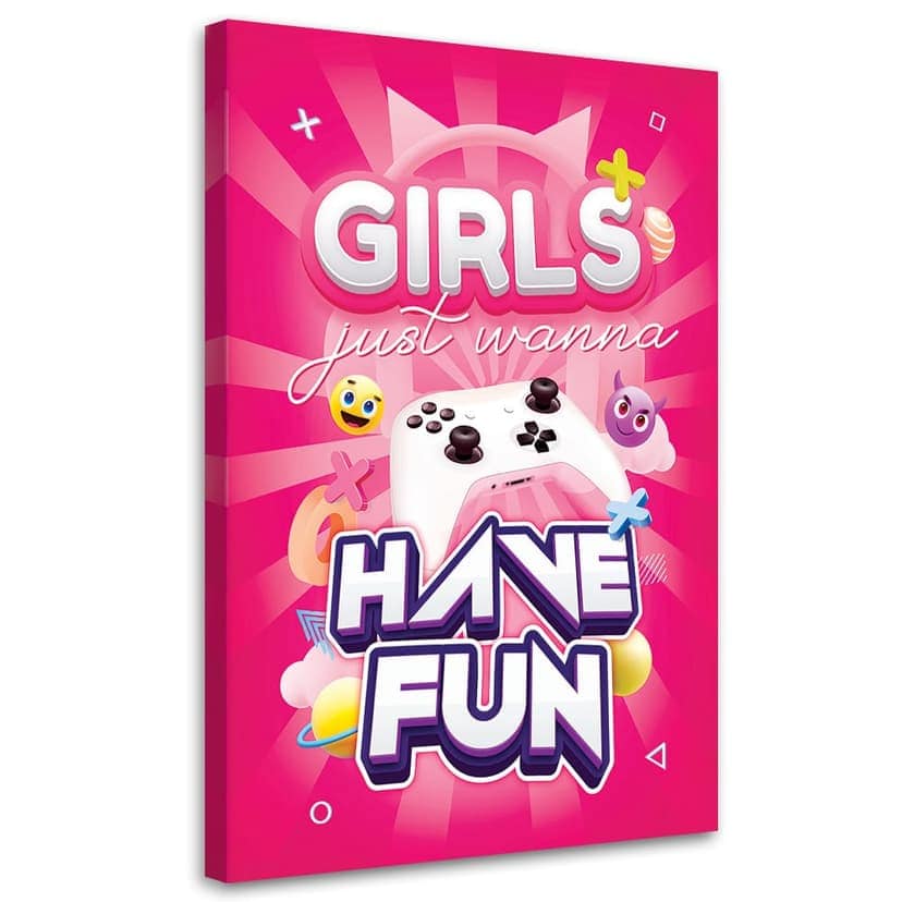 Stampe su tela, Iscrizione di gioco per donne