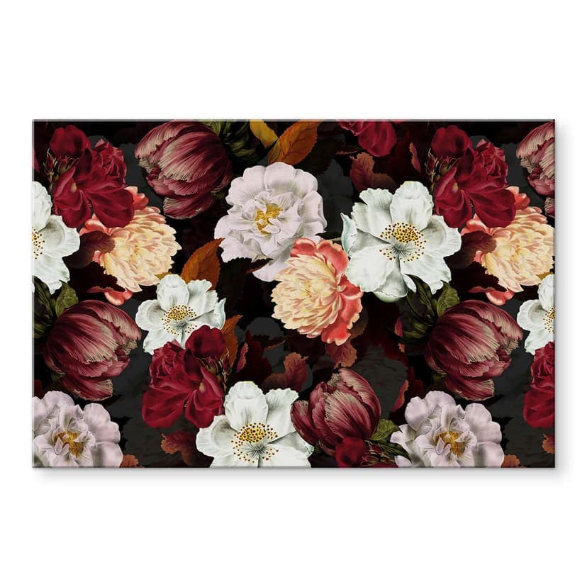 Stampa su vetro acrilico UN Designs - Fiori