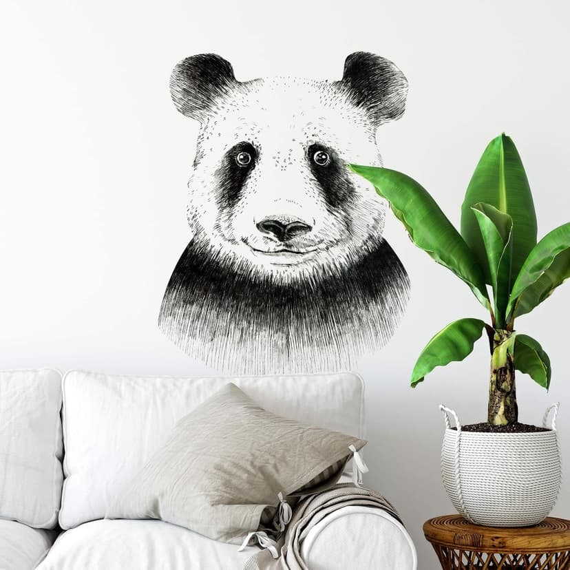 Adesivo murale Kvilis - Panda