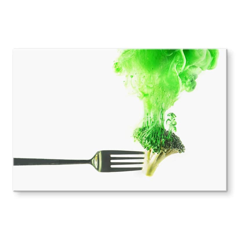 Stampa su vetro acrilico Belenko - Broccoli al vapore