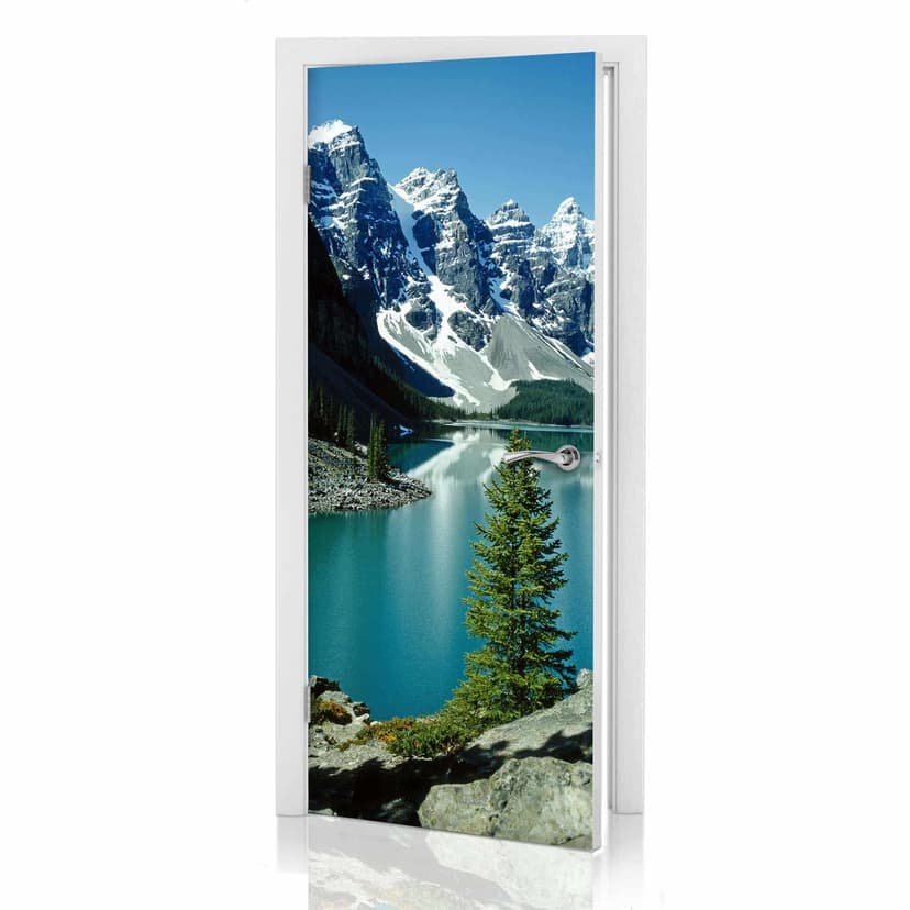 Adesivo per porta - Vista lago