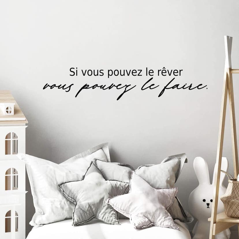 Adesivo murale - Si vous pouvez le rêver
