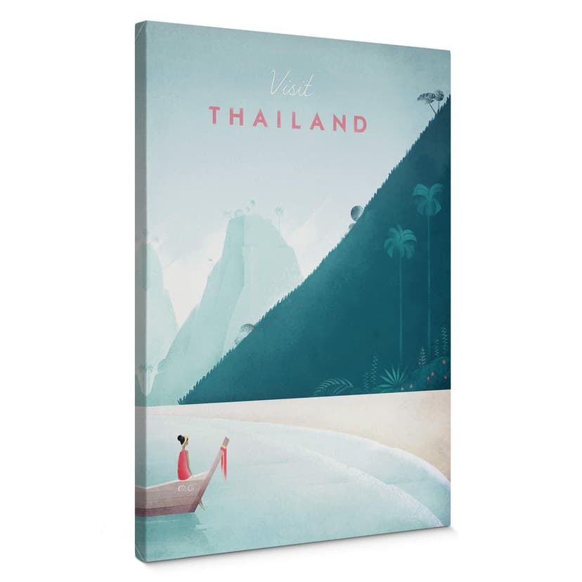 Stampa su tela Rivers - Thailandia