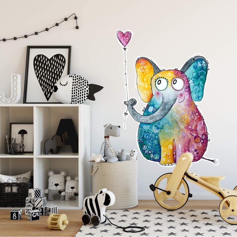 Adesivo murale Hagenmeyer - Elefante