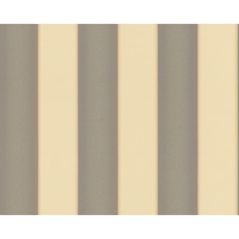 Versace Wallpaper - carta da parati Herald colore crema, grigio, metallizzato