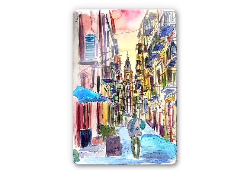 Glasbild Bleichner - Fascinating Palermo