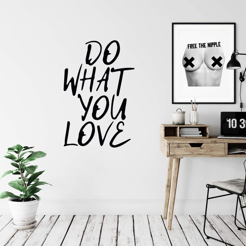 Adesivo murale Do what you love