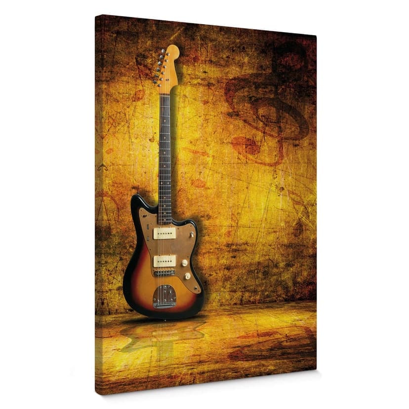 Stampa su tela - Chitarra elettrica