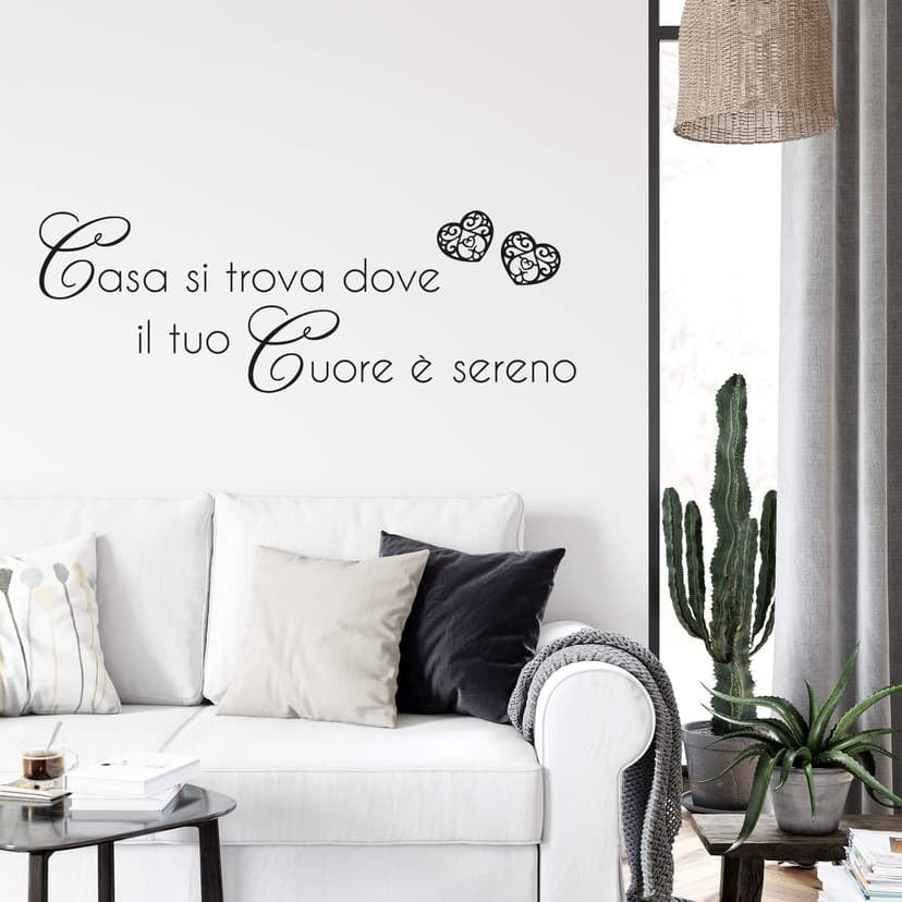 Adesivo murale - Casa si trova