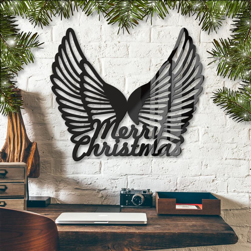 Decoro in acrilico - Merry Christmas