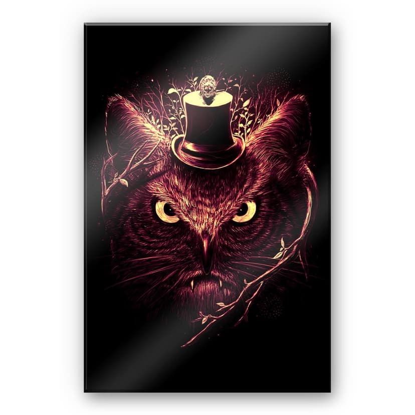 Stampa su vetro acrilico Nicebleed - Meowl