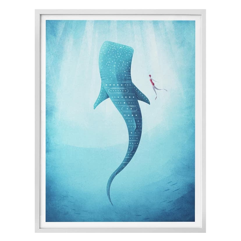 Poster Rivers - Balena