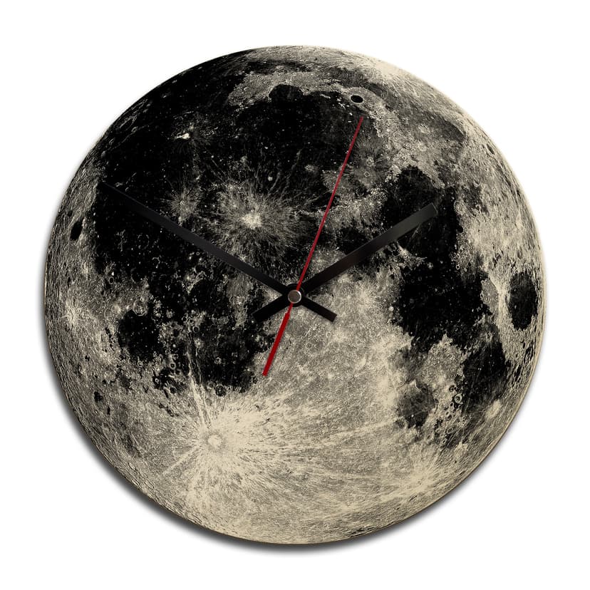 Orologio in legno - Luna