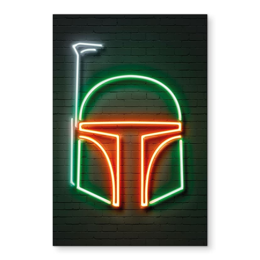 Stampe per pareti Boba Fett - Mielu - alluminio dibond
