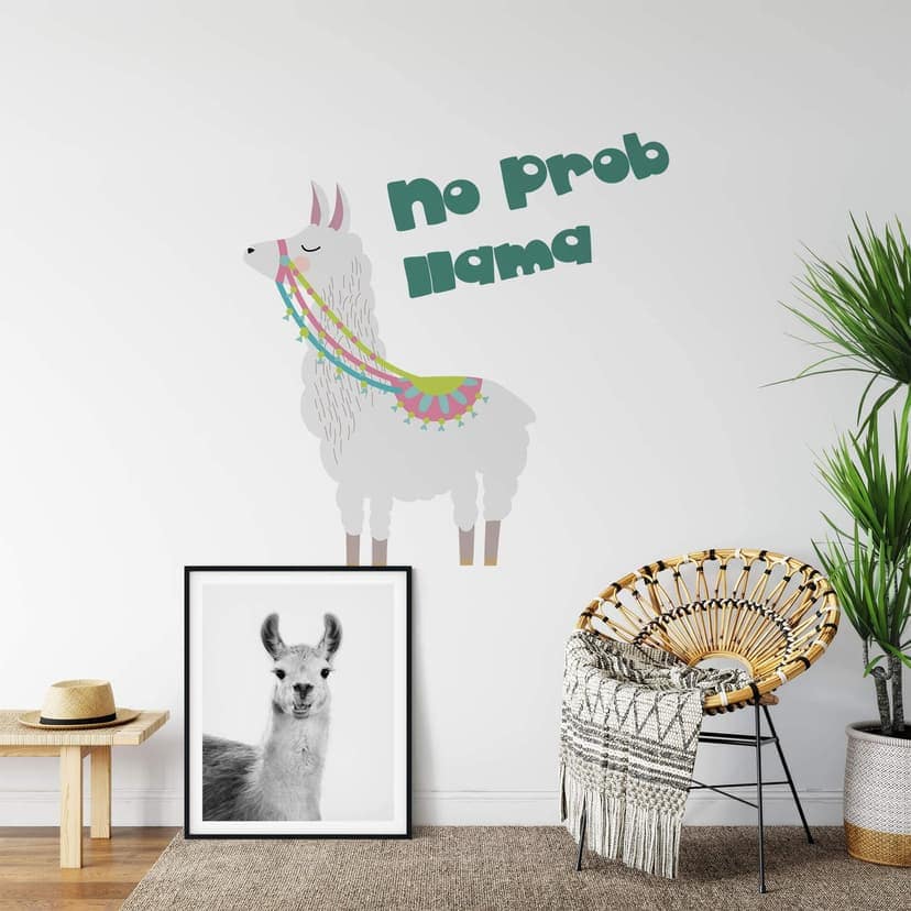 Adesivo No Prob Llama