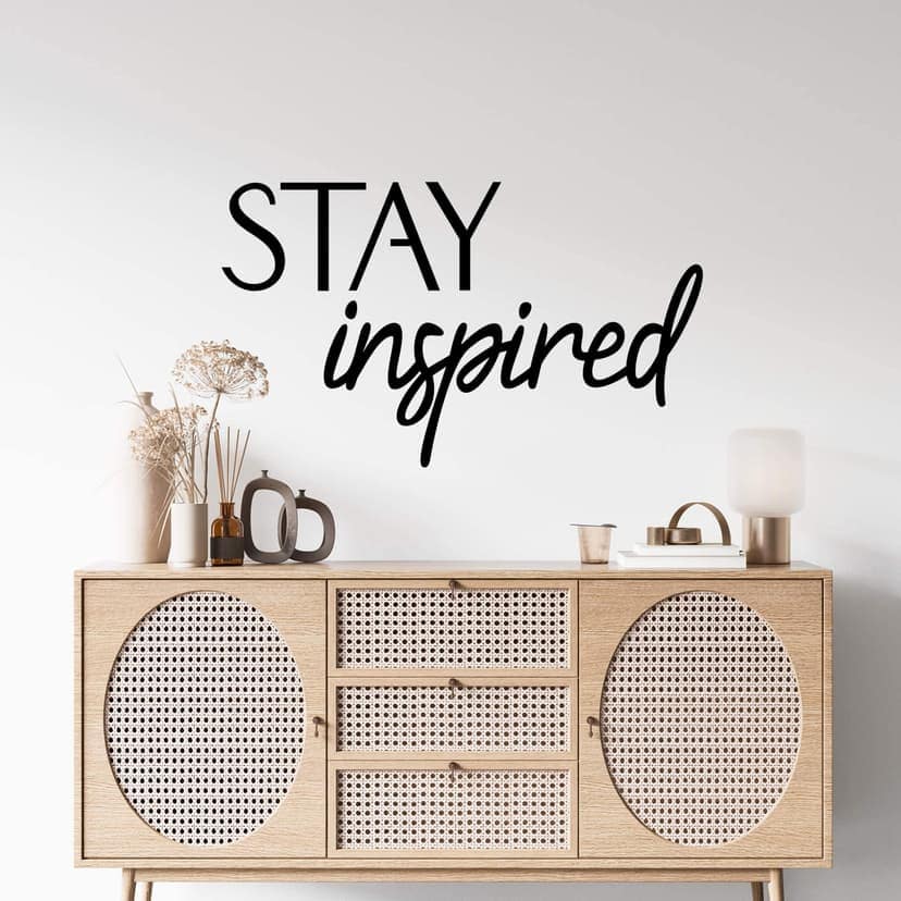 Adesivo murale Stay Inspired