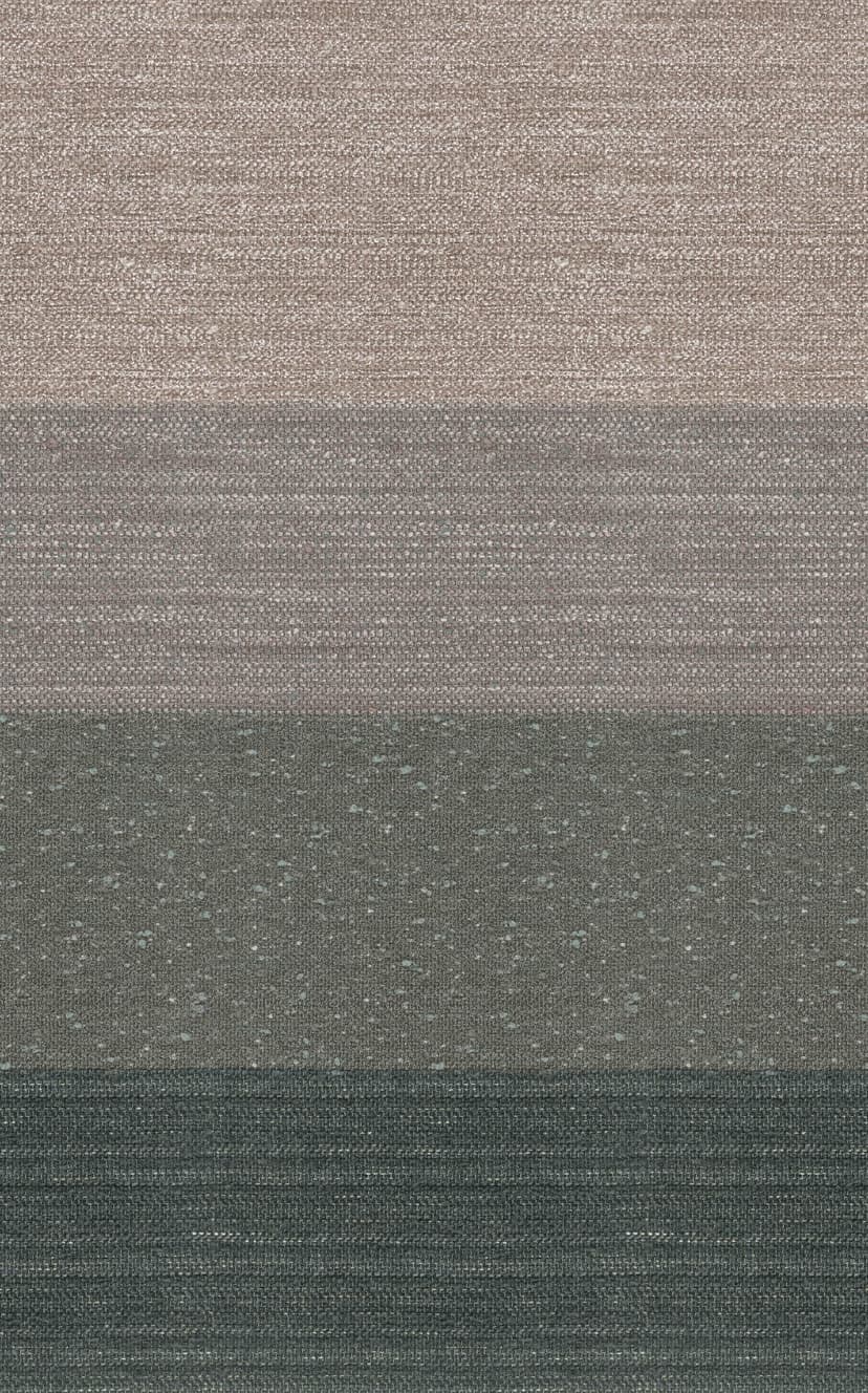 Fotomurale con motivo Tessuto in grigio e grigio-verde 3,4 x 2,12 m